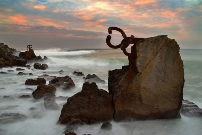 El peine de la bruma: foto en Donostia-San Sebastián