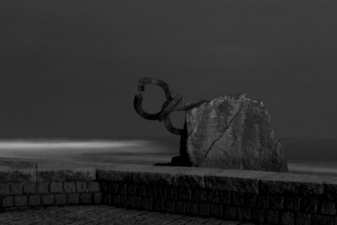 El peine de noche: foto en Donostia-San Sebastián