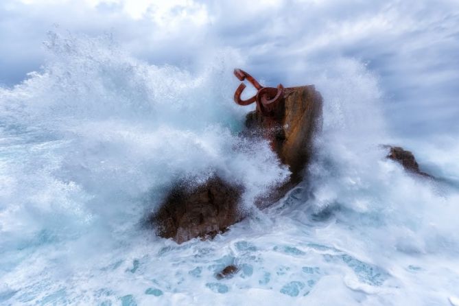 El Peine del Viento: foto en Donostia-San Sebastián