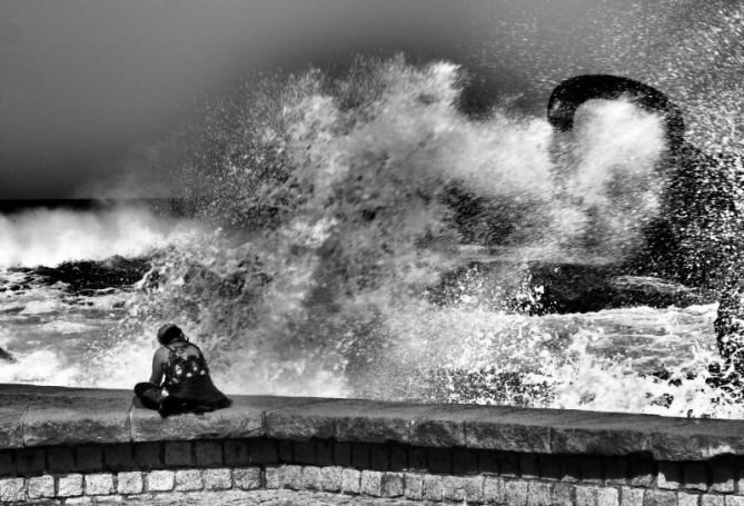 Peine del Viento: foto en Donostia-San Sebastián