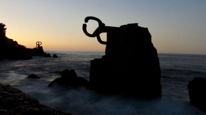 Peine del viento: foto en Donostia-San Sebastián