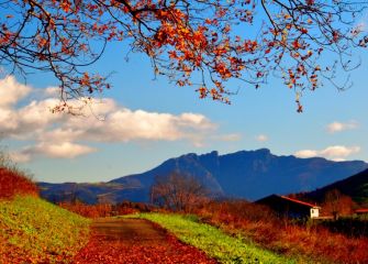 Peñas de Aia desde Ametzagaina