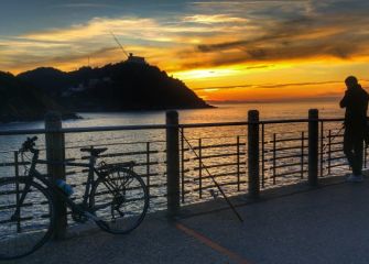 Pescando el atardecer