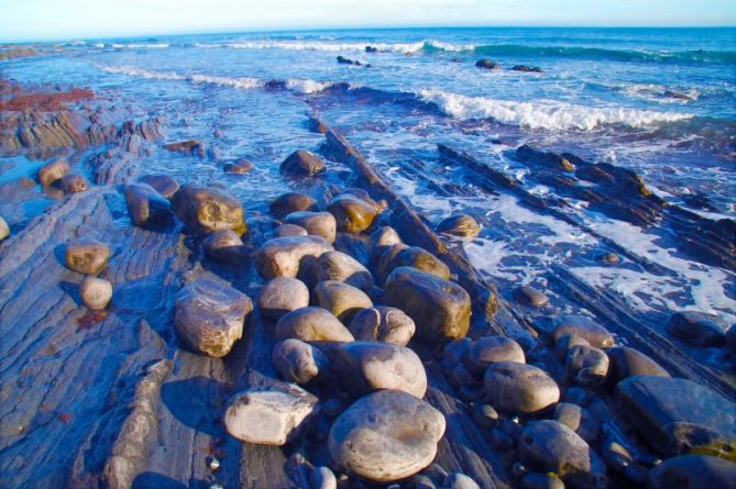 PIEDRAS DE SAKONETA: foto en Deba