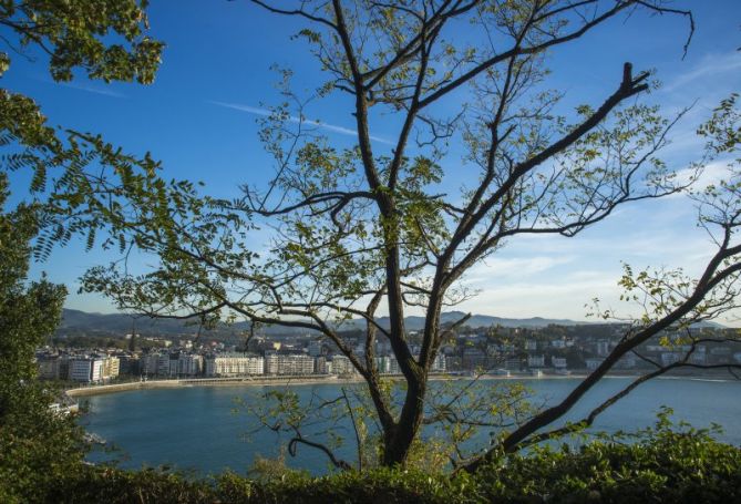 playa de la concha: foto en Donostia-San Sebastián