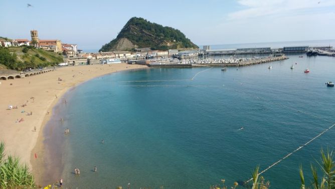 Playa de Getaria: foto en Getaria