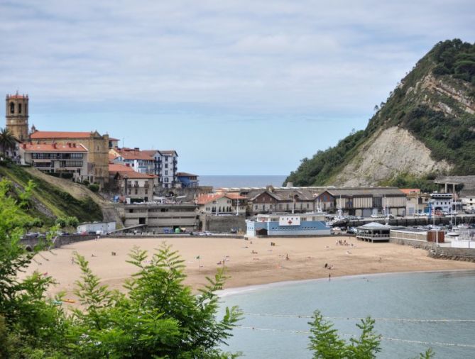 Playa de Getaria: foto en Getaria