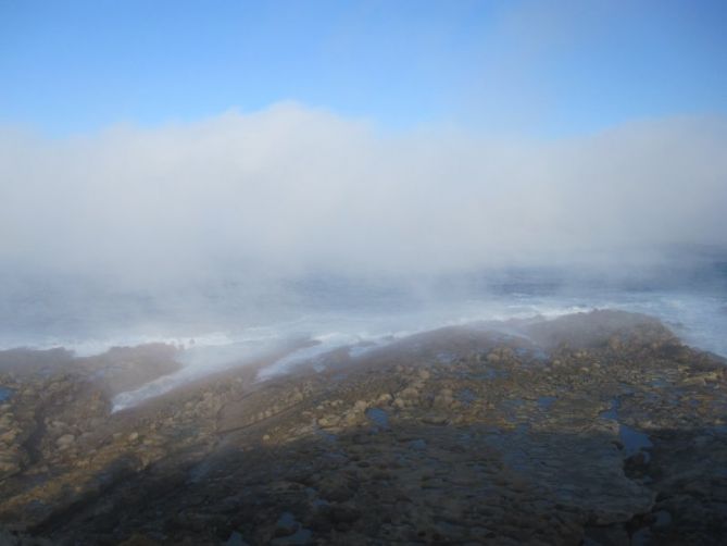 Playa de los fósiles: foto en Hondarribia