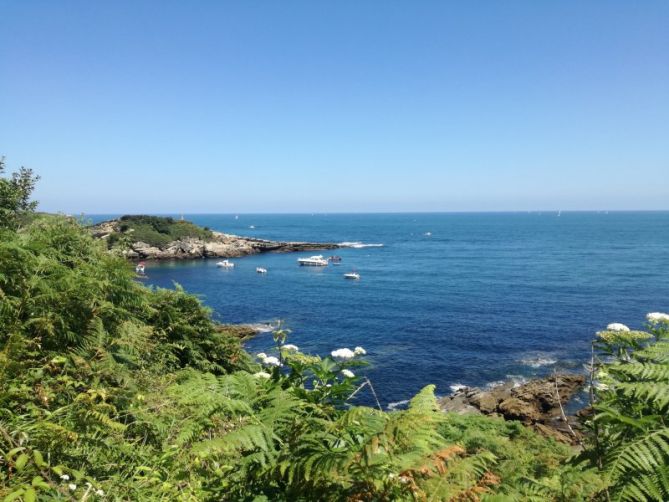 Playa de los frailes: foto en Hondarribia