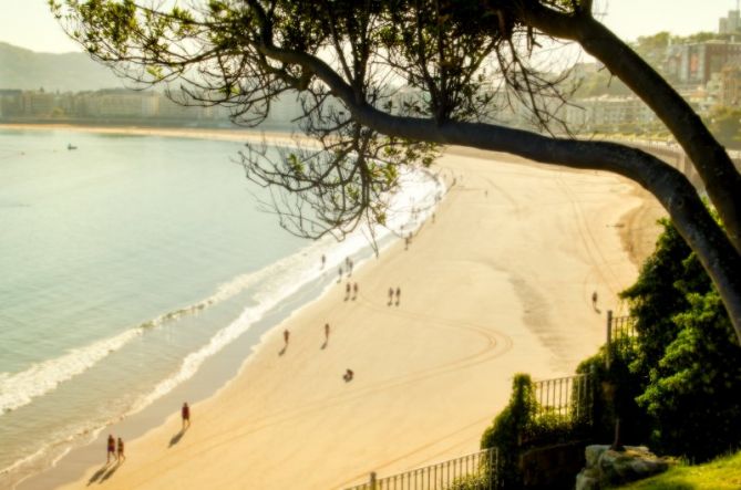 Primera hora: foto en Donostia-San Sebastián