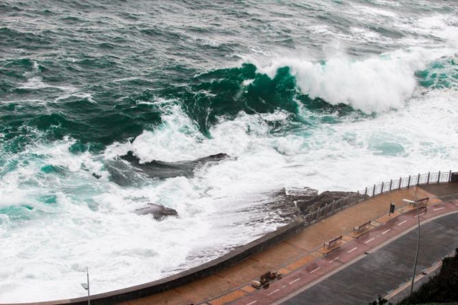 En primera línea: foto en Donostia-San Sebastián