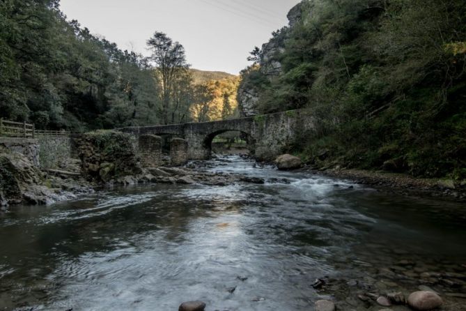 Puente Brujas: foto en Andoain