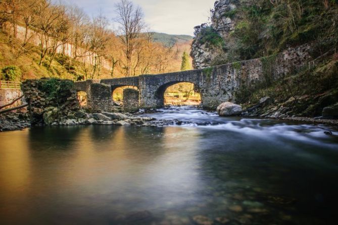 Puente de las brujas : foto en Andoain