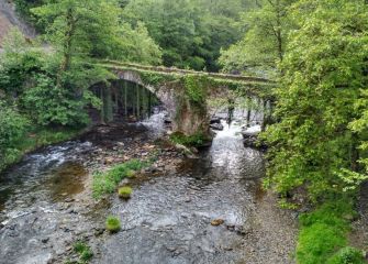 Puente sobre el Leizarán