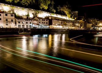puerto donostiarra  nocturna