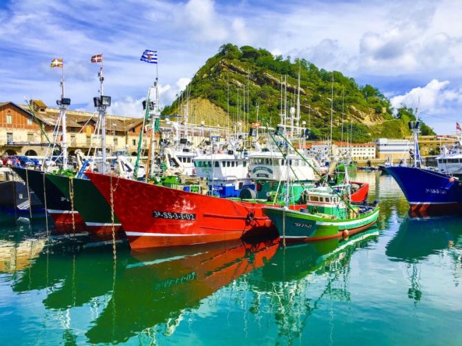 Puerto de Getaria : foto en Getaria