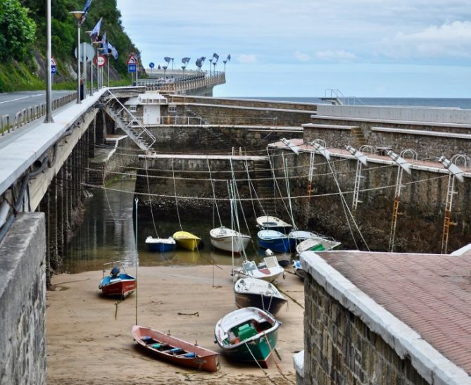 Puerto de Zarautz: foto en Zarautz