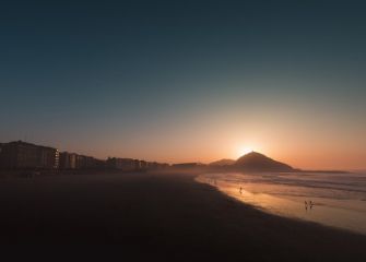 Puesta desde Sagüés