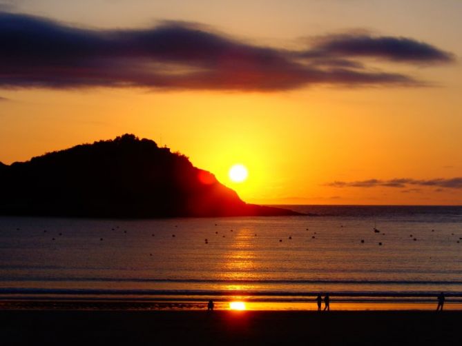 PUESTA DE SOL: foto en Donostia-San Sebastián