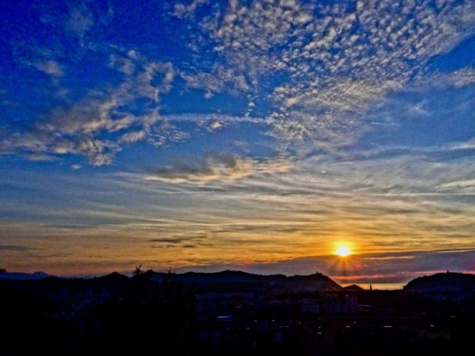 Puesta del Sol en Colores: foto en Donostia-San Sebastián