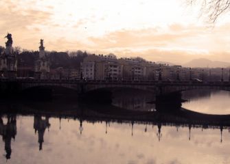 Reflejando la calma del invierno