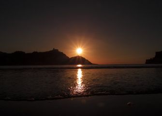 Reflejo del atardecer