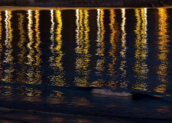 reflejos en la contxa