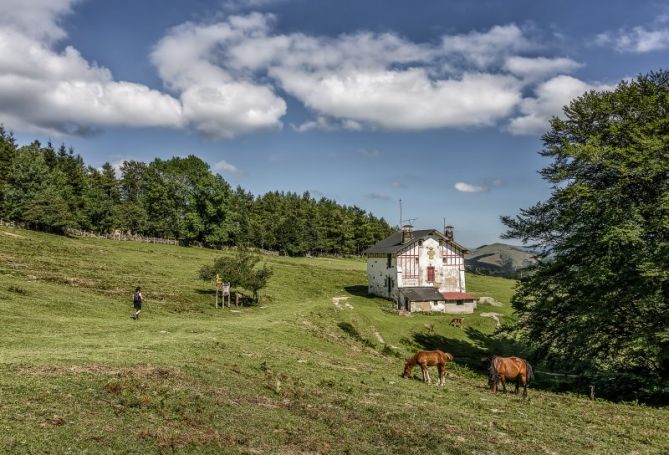 Refugio de San Adrian: foto en Zegama