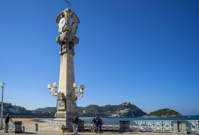 RELOJ DE LA CONCHA: foto en Donostia-San Sebastián