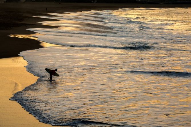 Reverencia: foto en Donostia-San Sebastián