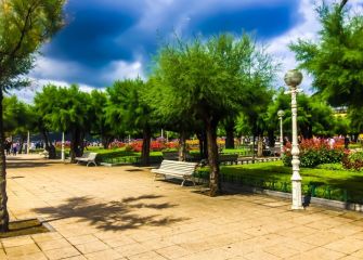 El rincón solitario del parque