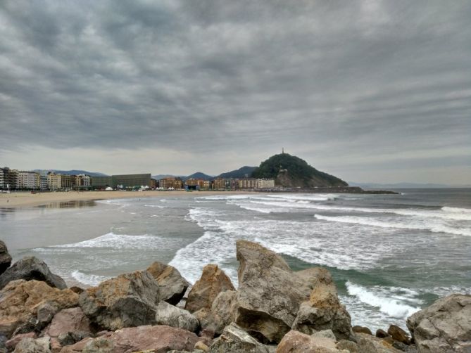 Rocas en Sagüés: foto en Donostia-San Sebastián