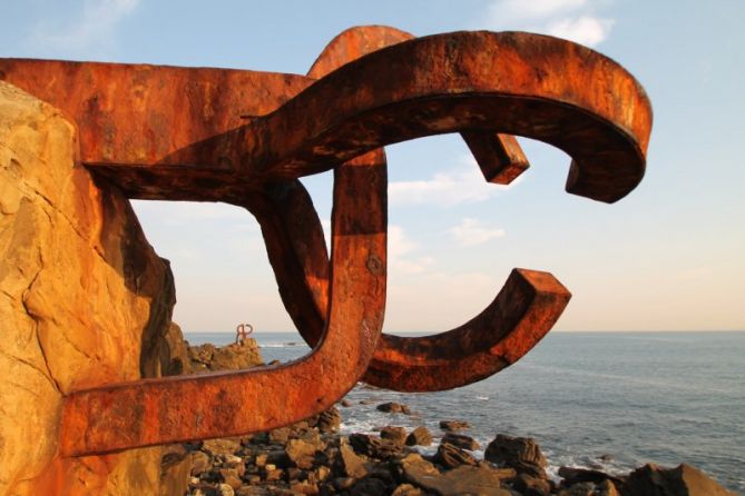 Al rojo vivo: foto en Donostia-San Sebastián