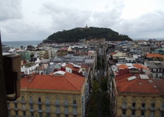 San Sebastián desde lo alto