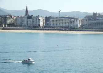 San Sebastián desde la bahía