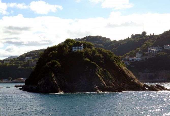 Santa Klara irla: foto en Donostia-San Sebastián