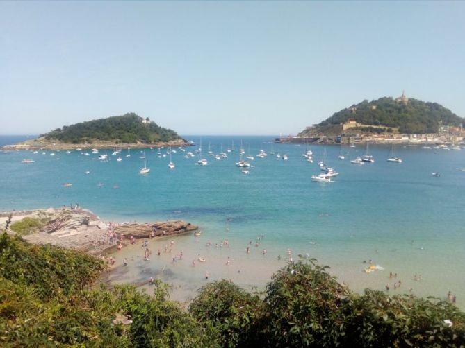 El secreto de la isla y el monte Urgull: foto en Donostia-San Sebastián