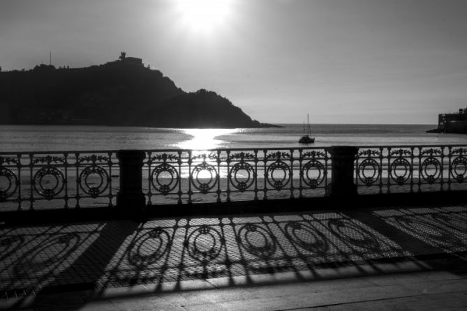 Sombras: foto en Donostia-San Sebastián