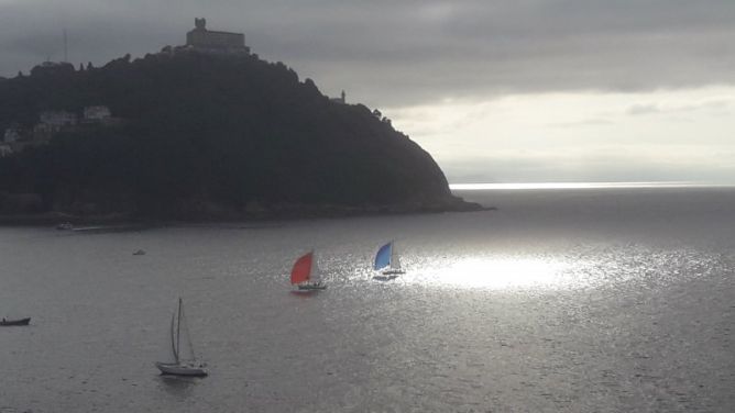 Subiendo a urgull : foto en Donostia-San Sebastián