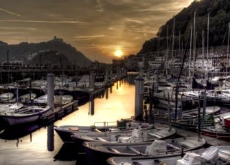 Sunset en el puerto
