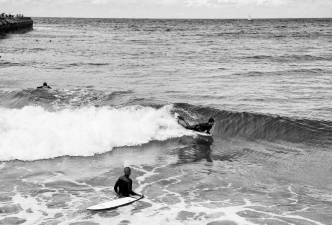 Surf: foto en Donostia-San Sebastián