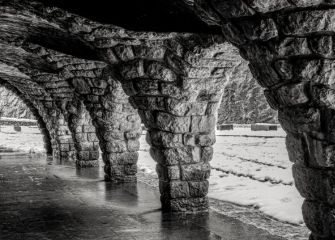 Tarde de nieve en Arantzazu