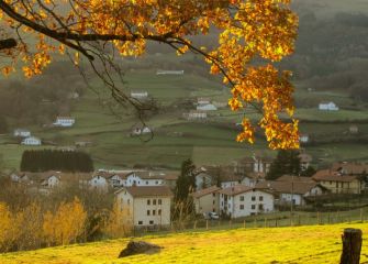 Tarde de otoño en Berastegi