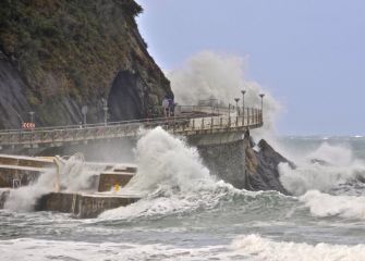 Temporal en Zarautz 