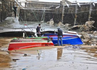 Temporal en Zarautz 