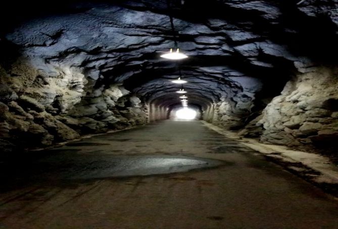 Tunel del antiguo tren del Urola: foto en Zumarraga