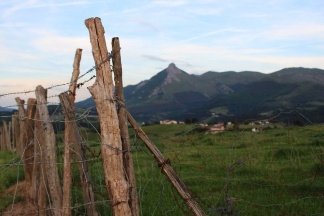 Txindoki: foto en Zaldibia