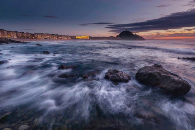 Ultimas luces: foto en Donostia-San Sebastián