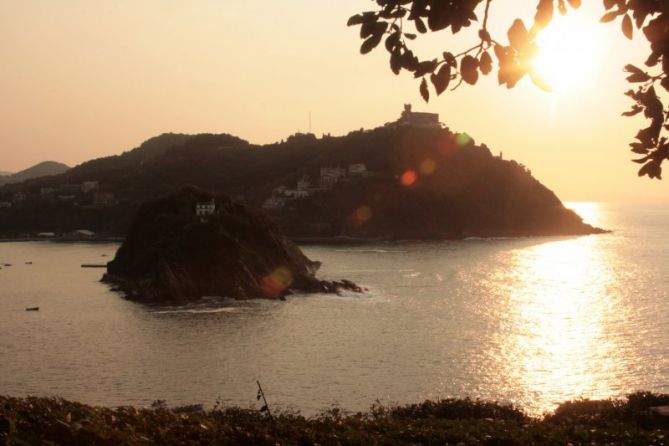 Último rayo de sol : foto en Donostia-San Sebastián