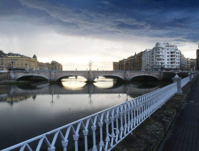 El Urumea en calma: foto en Donostia-San Sebastián